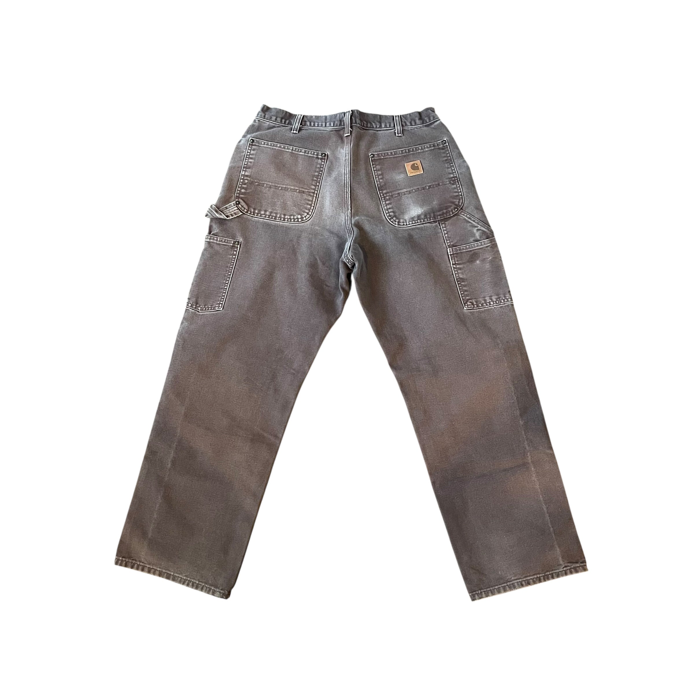 Vintage Carhartt Double Knee Mocha Work Pants
