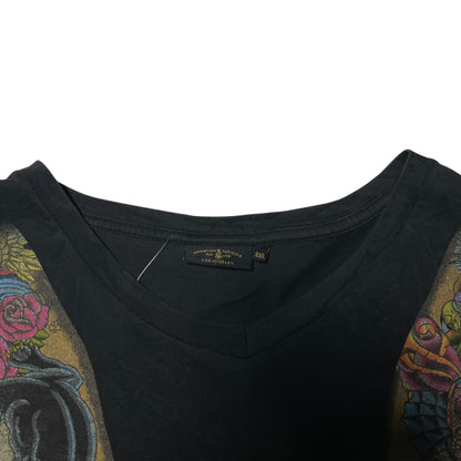 Vintage Y2K Christian Audigier Tattoos T-Shirt