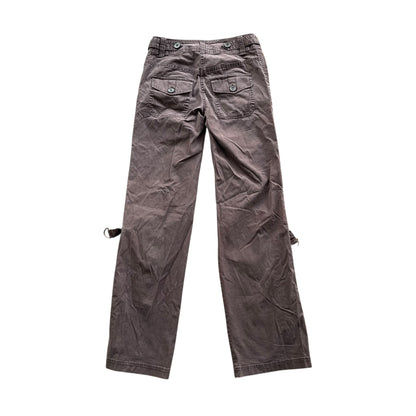 Y2K H&amp;M Straight Leg Brown Cargo Pants