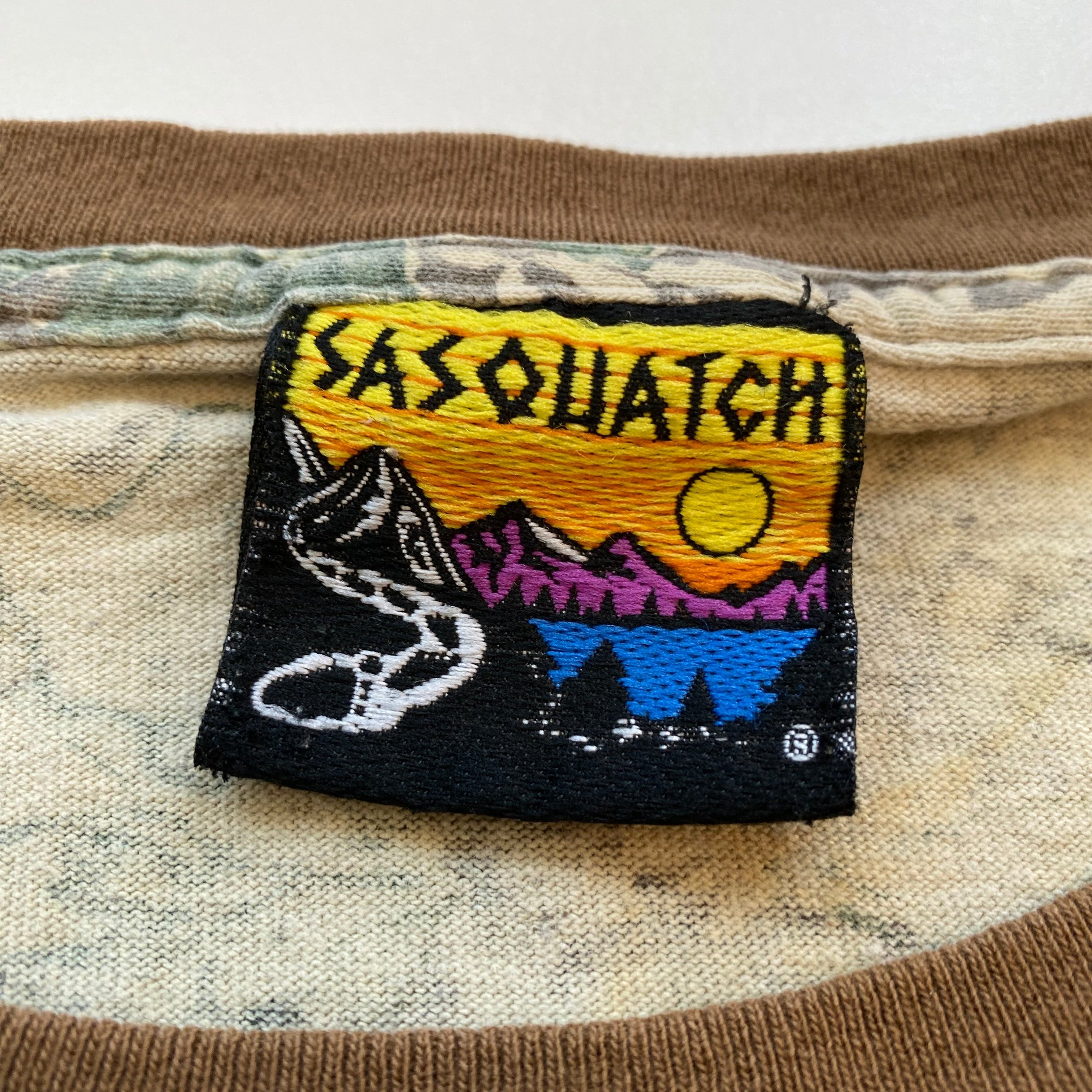 Vintage Sasquatch Camo T-Shirt