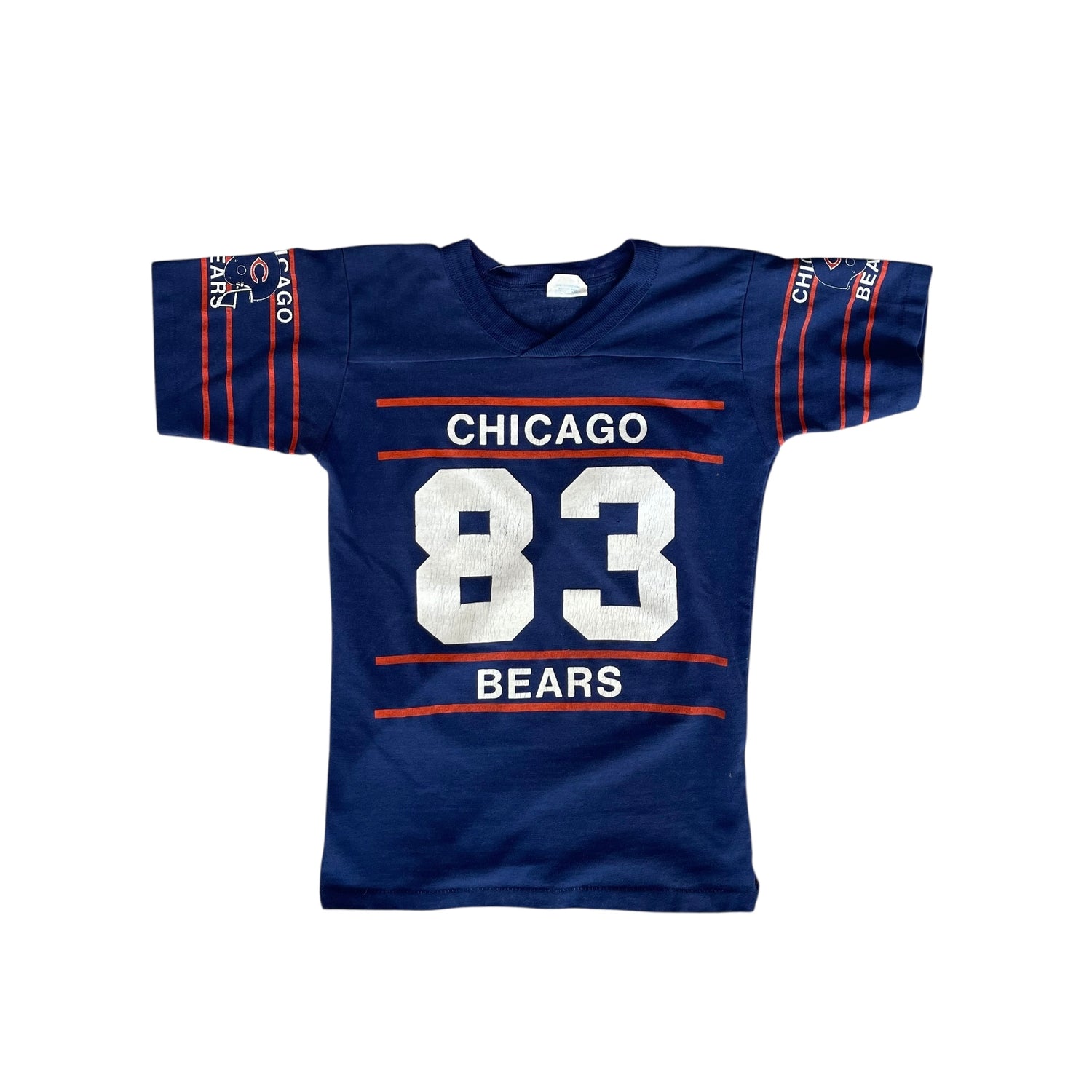 Vintage 80s Chicago Bears Femme Jersey T-Shirt