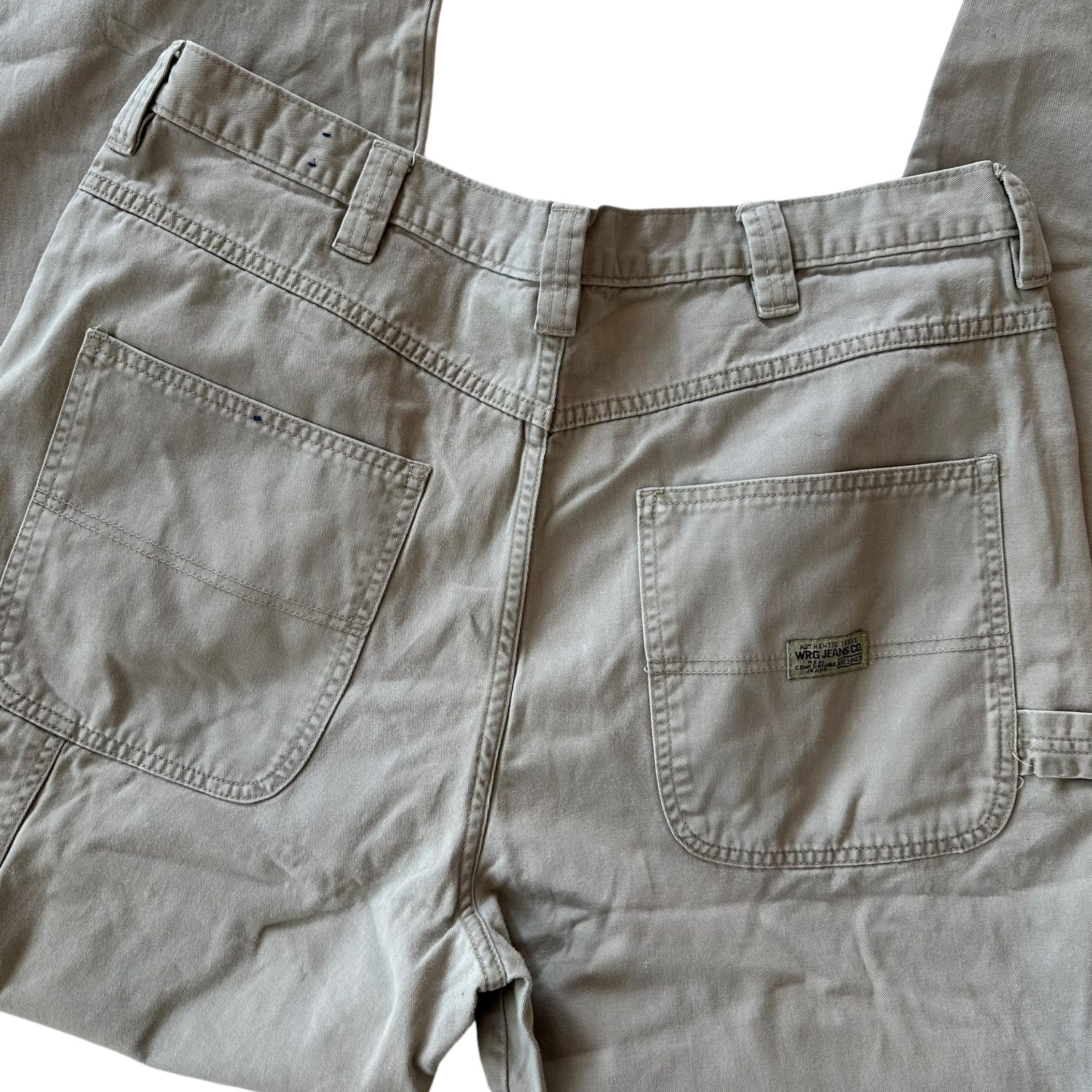 Vintage Wrangler Cream Work Pants