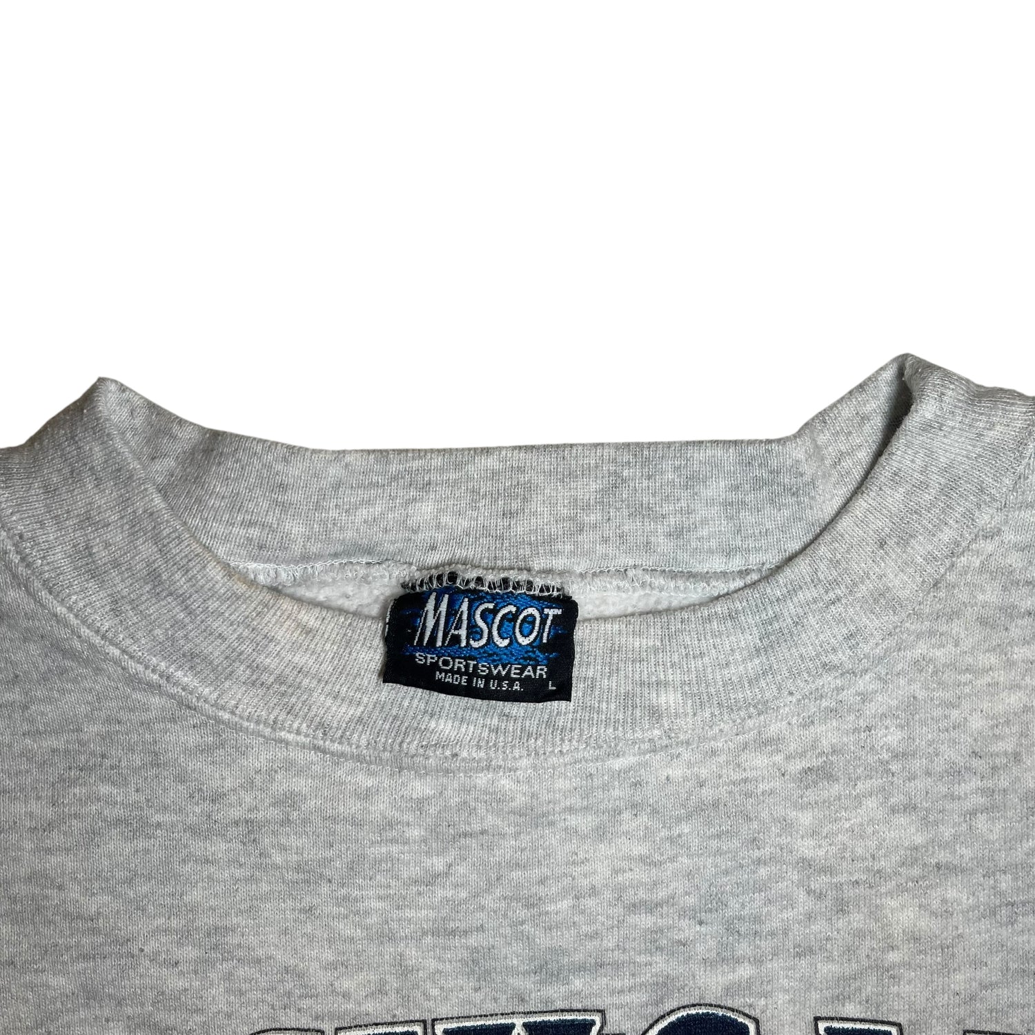 Vintage 90s University of Michigan Wolverines Gray Crewneck