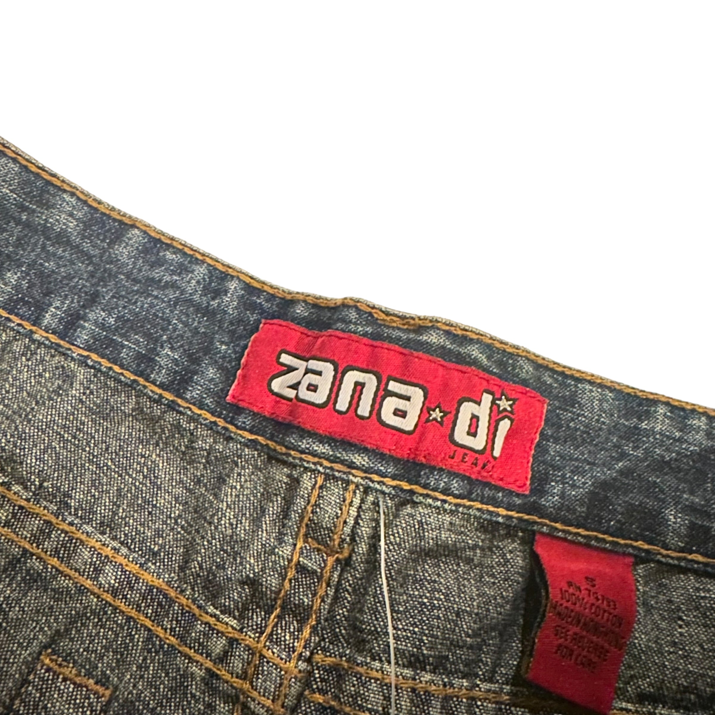 Y2k Zana Di Patchwork Flare Jeans