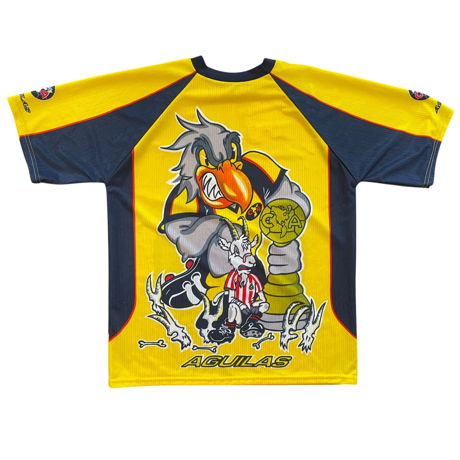 Vintage Club America Mascot Caricature AOP Jersey