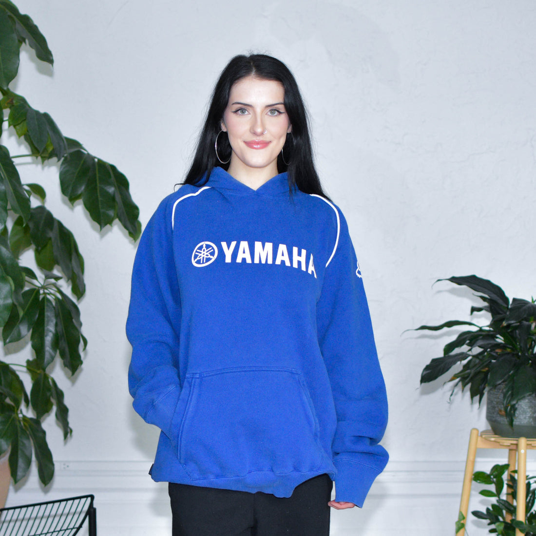 Vinage Yamaha Original Fox Logo Hoodie