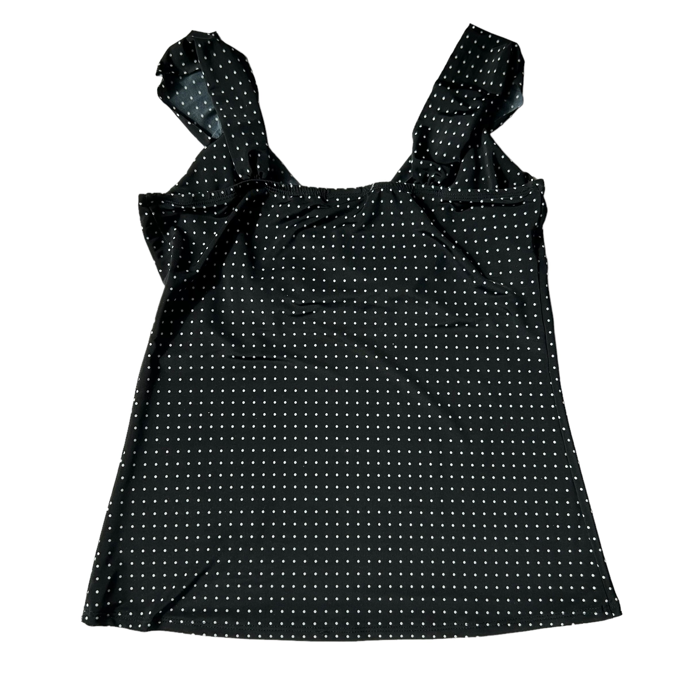 Y2k Polkadot Cross Tank Top