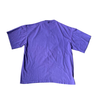 Vintage 1999 Minnesota Vikings Purple Graphic T-Shirt