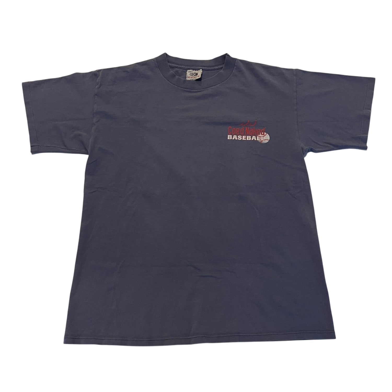 Vintage Co-Ed Naked Baseball T-Shirt