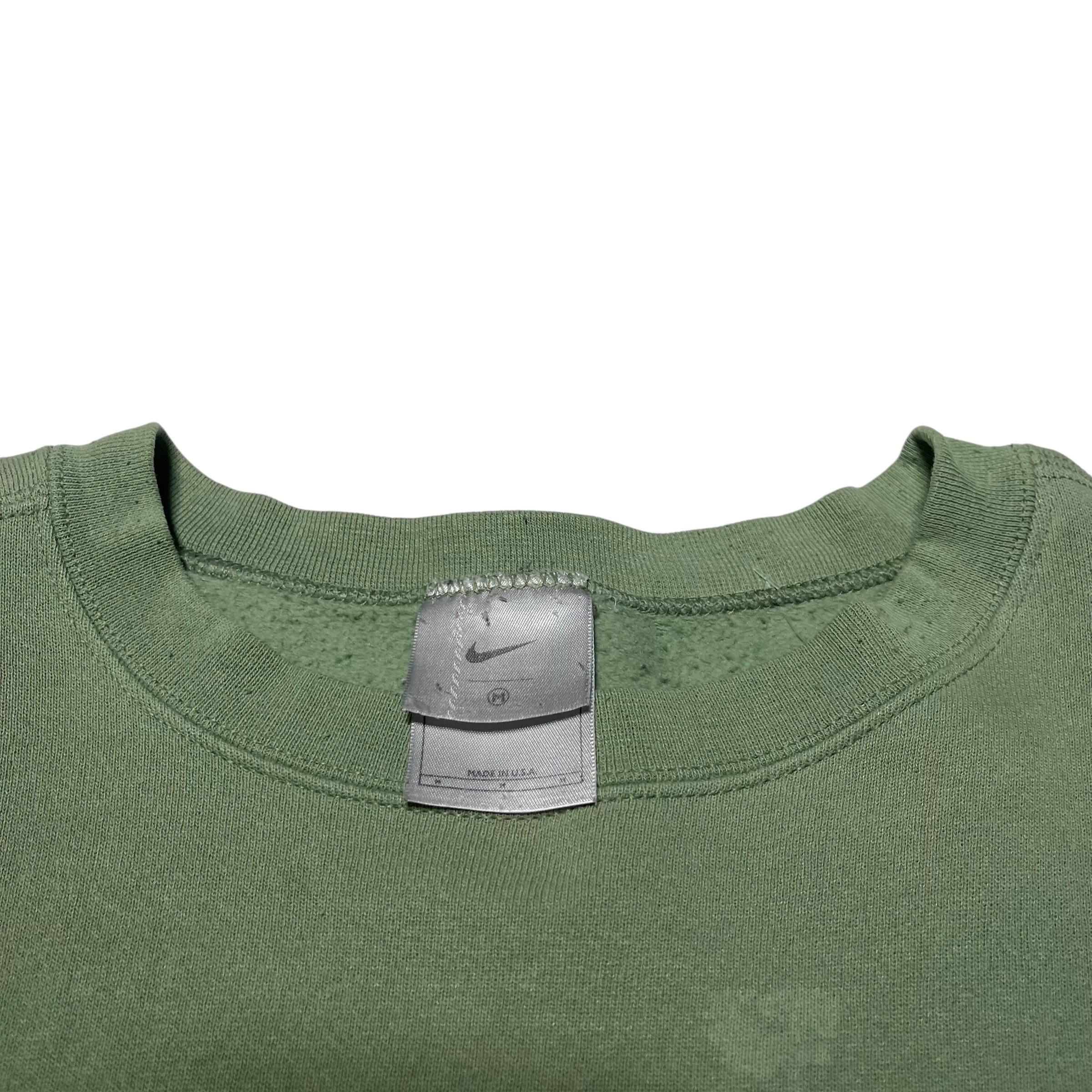 Y2K Mint Green Nike Crewneck Sweatshirt