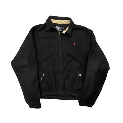 Y2K Polo Ralph Lauren Black Fleece Jacket