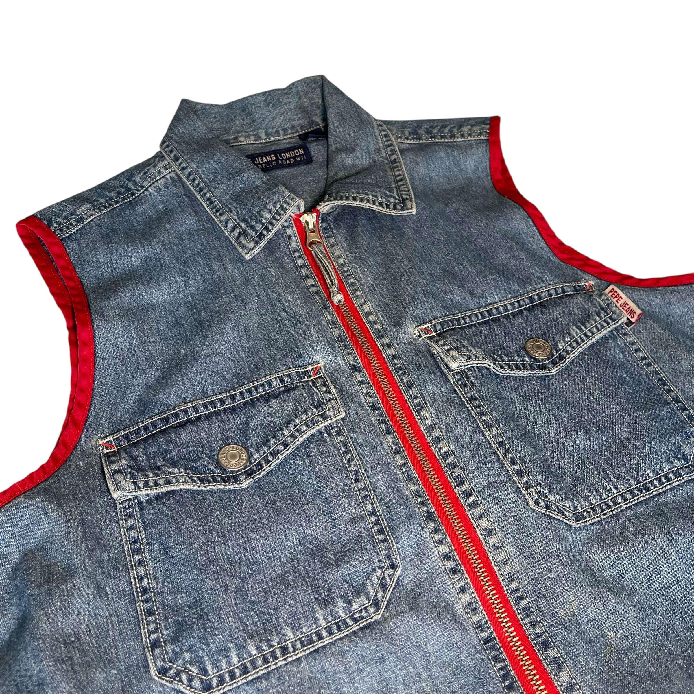 Vintage Pepe Jeans Denim Vest