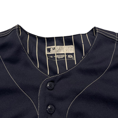 Vintage Minnesota Twins Embroidered Navy Jersey