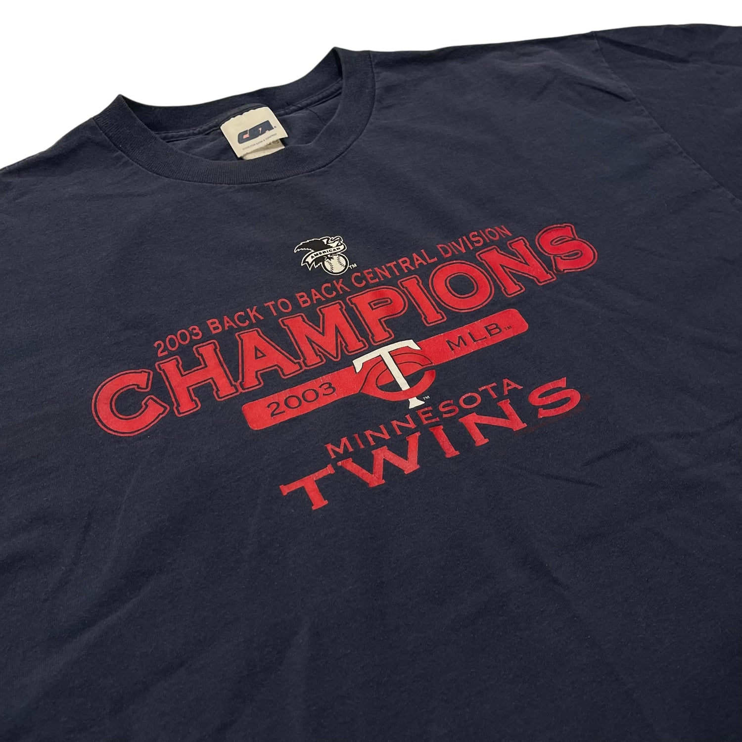 Vintage 2003 Minnesota Twins Division Champions T-Shirt