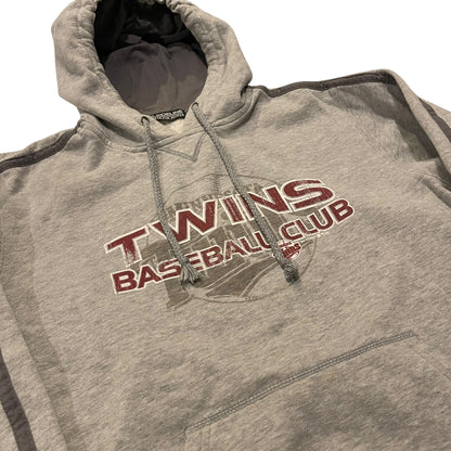 Vintage Minnesota Twins Gray Hoodie