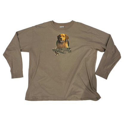 Vintage Columbia Golden Retreiver Graphic Long Sleeve