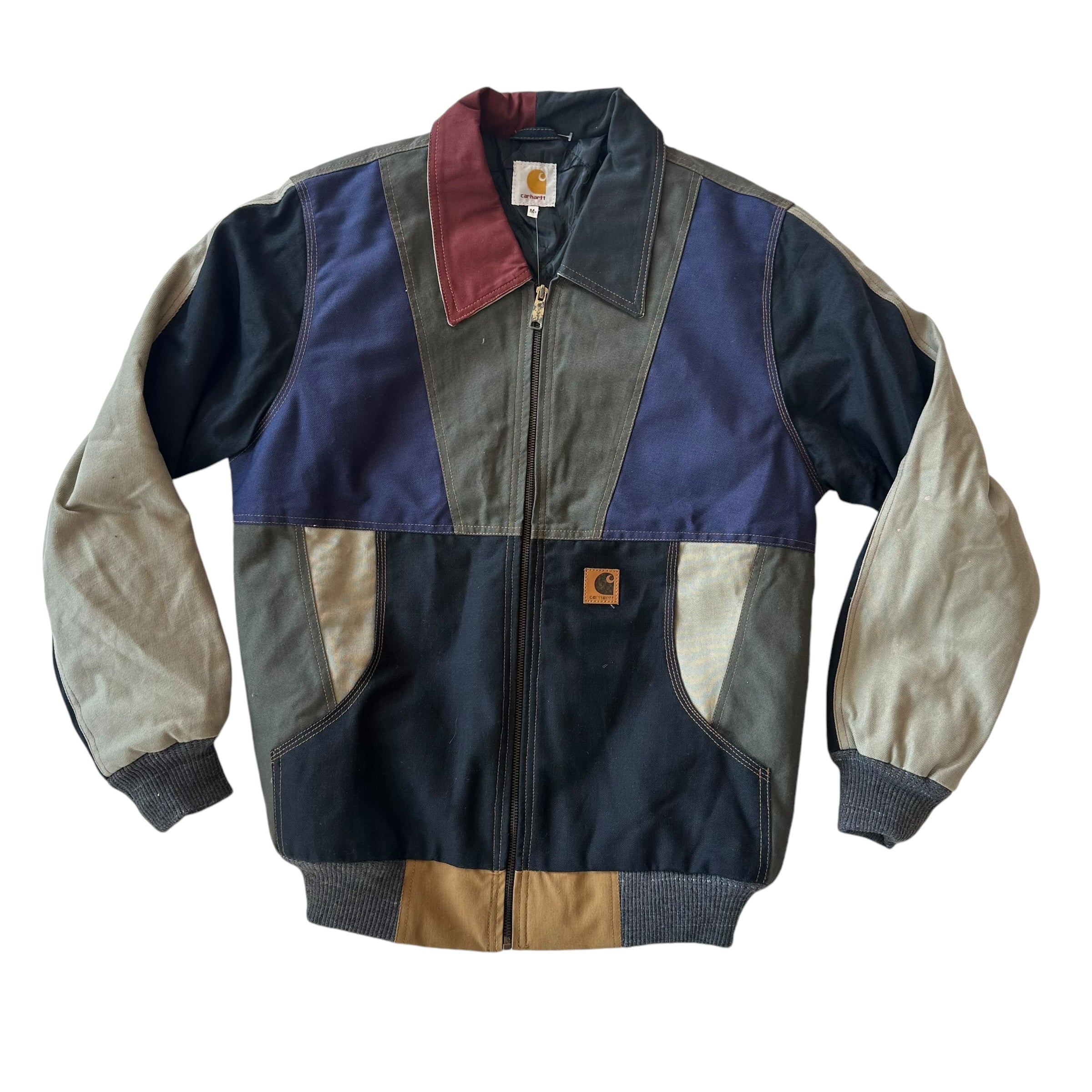 Y2k Carhartt Two Toned Patchwork Work Jacket