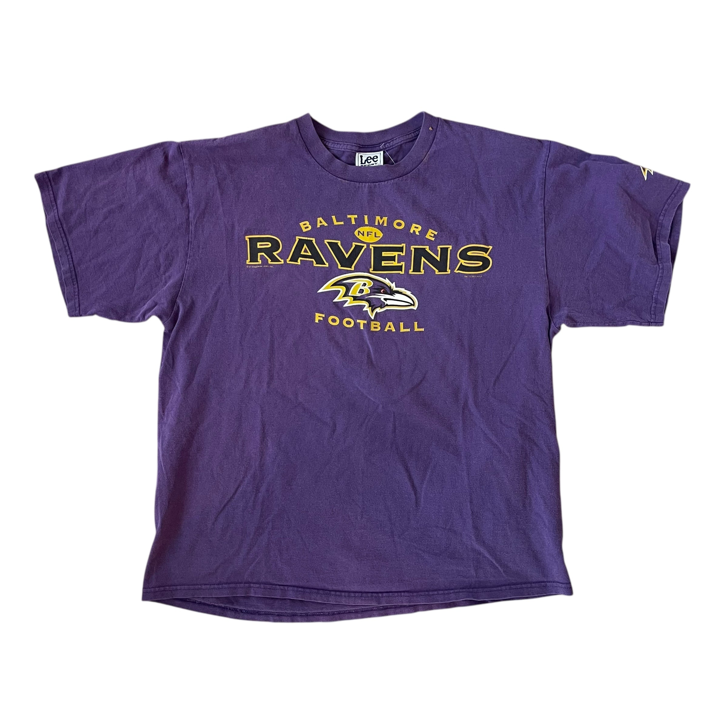 Vintage Baltimore Ravens Purple Lee Sport T-Shirt