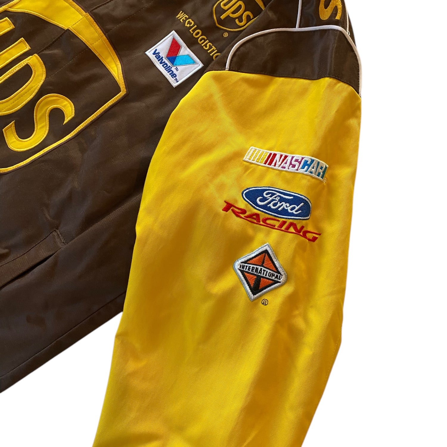 Vintage UPS NASCAR Racing Jacket