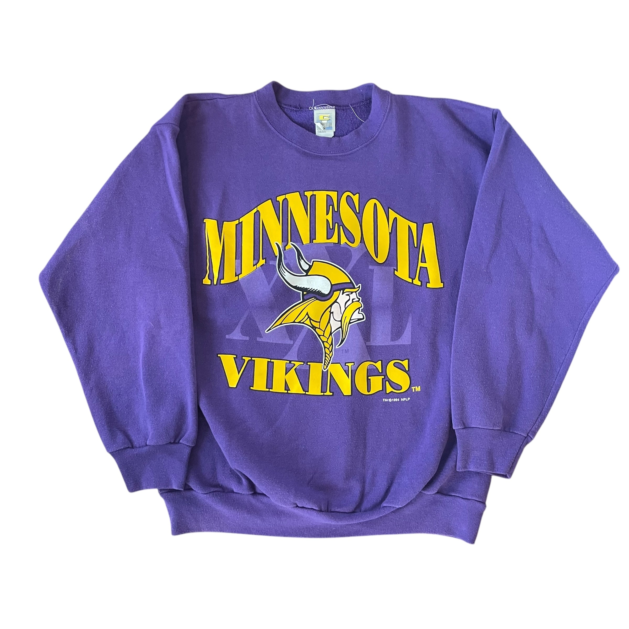 Vintage 1994 Minnesota Vikings Purple Sweatshirt