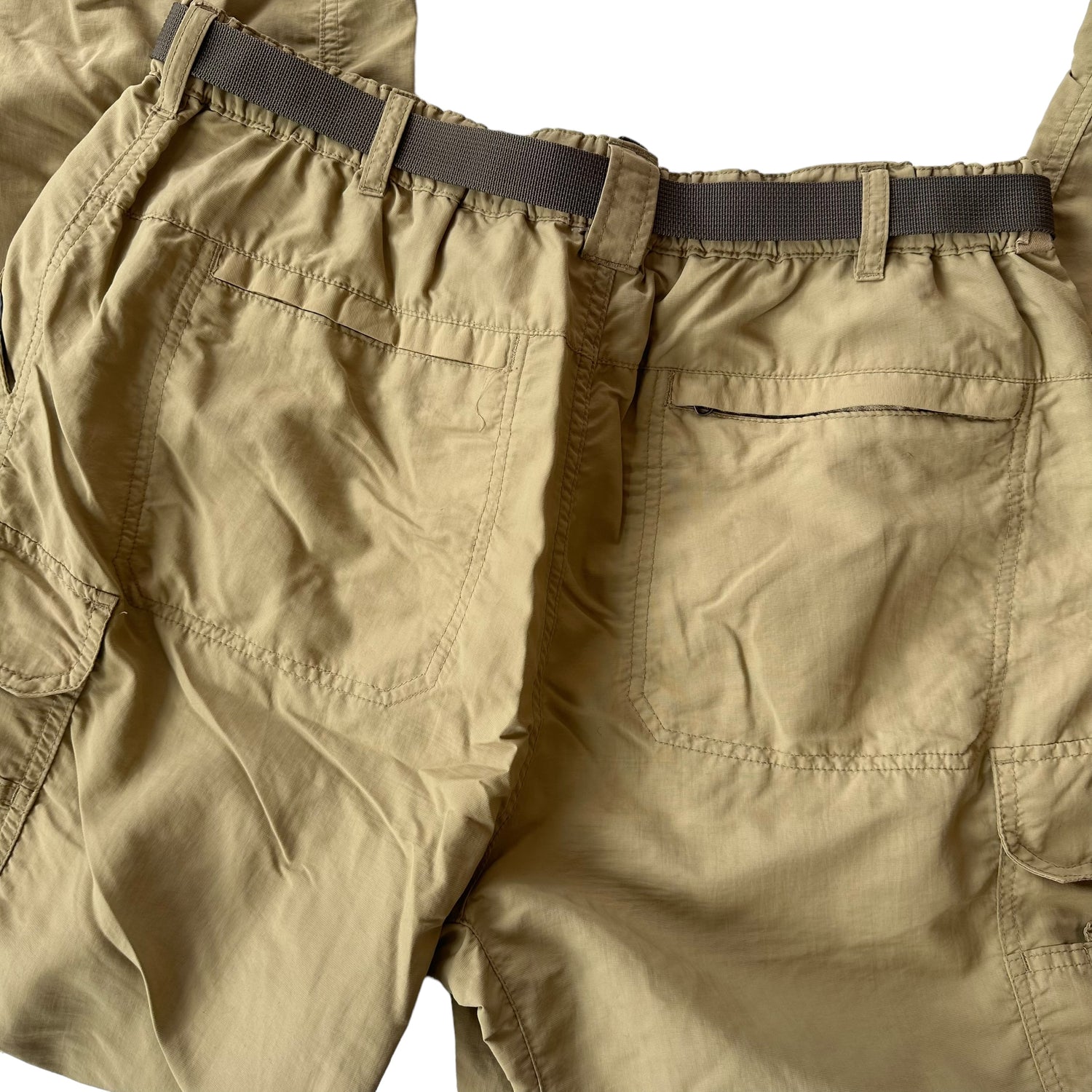 Vintage REI Tan Nylon Convertible Pants