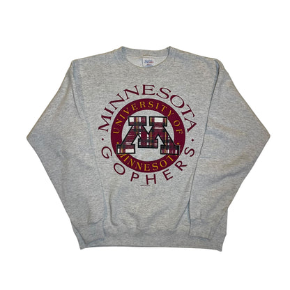 Vintage University of Minnesota Gophers Gray Crewneck