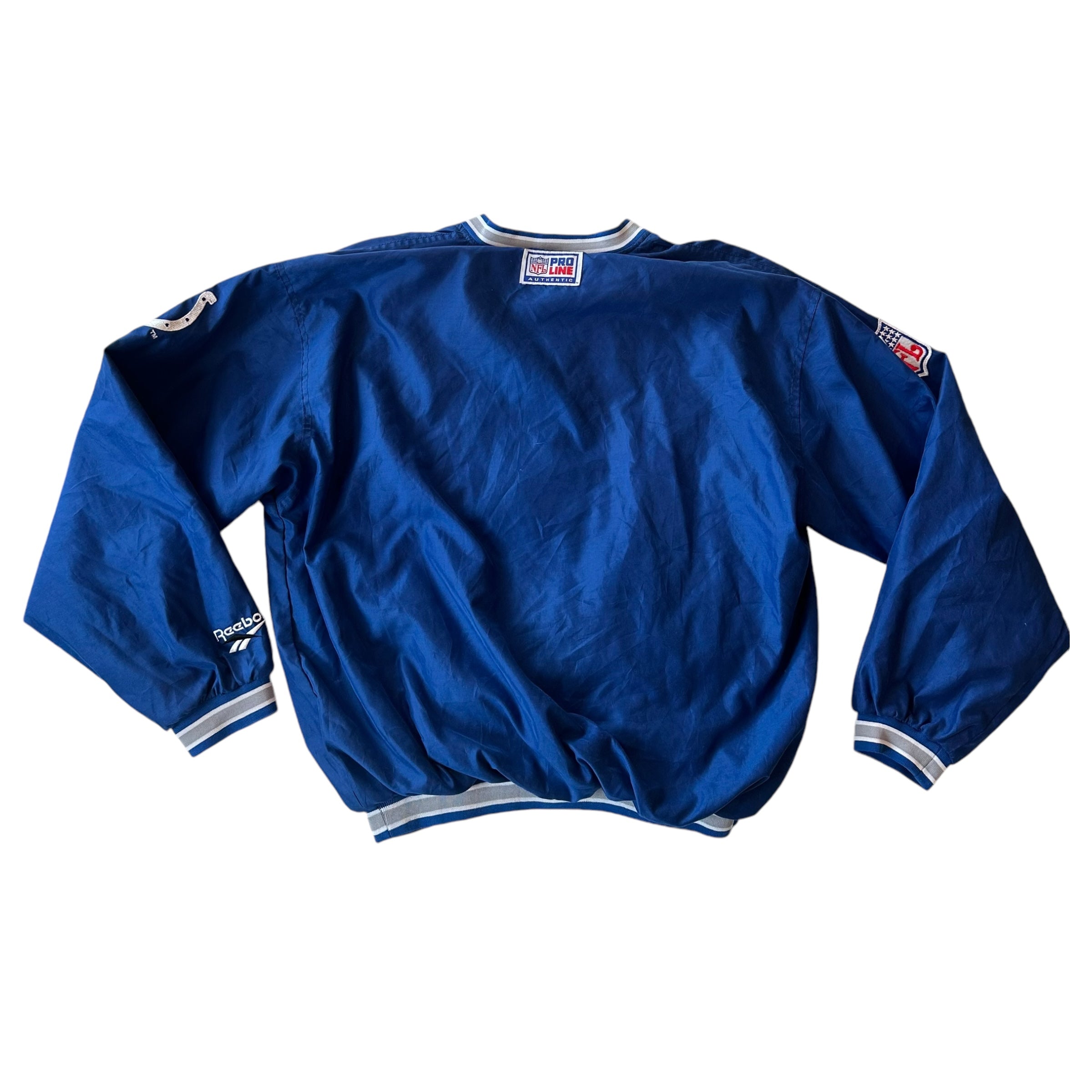 Vintage Indianapolis Colts Pullover Windbreaker