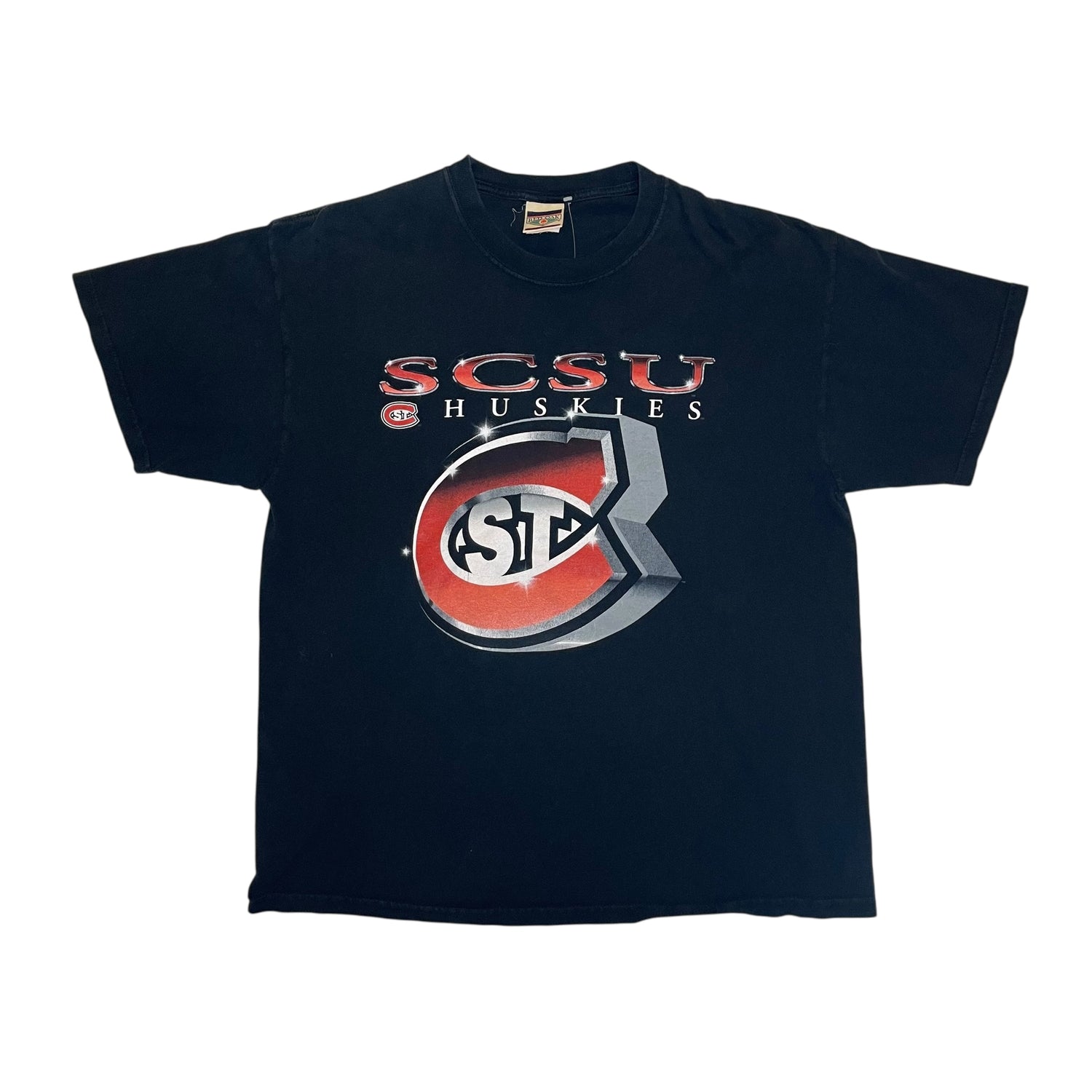 Vintage St. Cloud State University Black Graphic T-Shirt