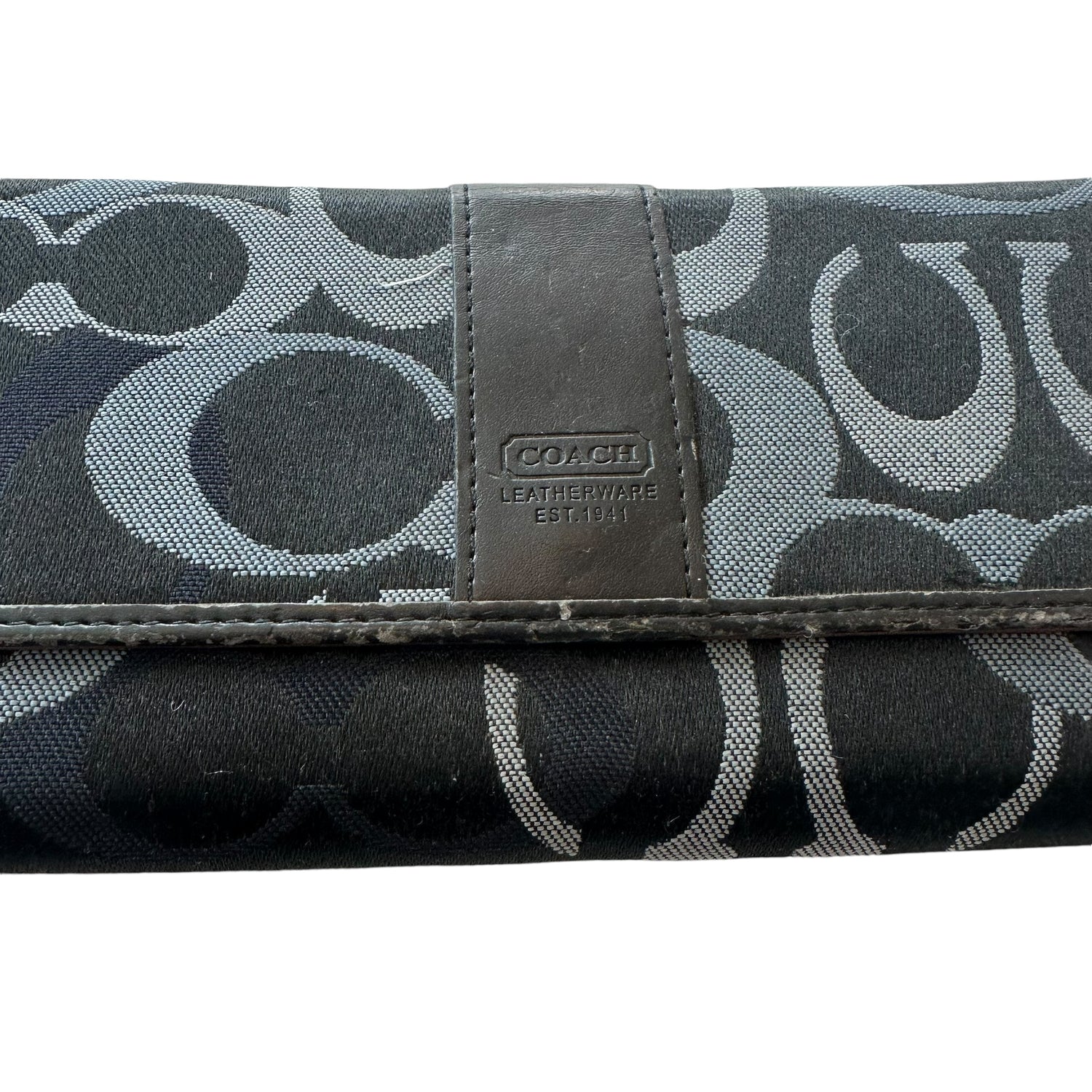 Y2k Coach Print Wallet