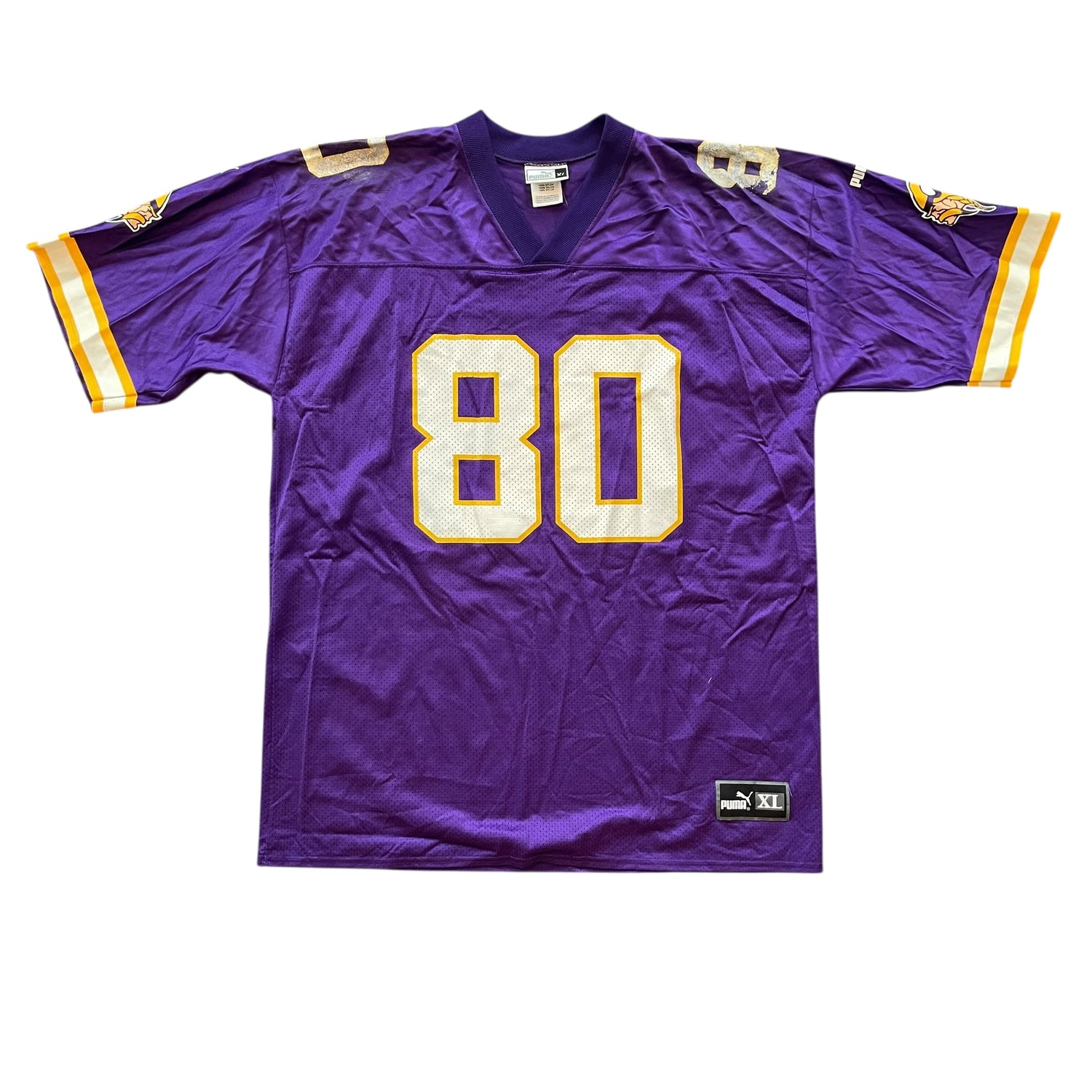 Vintage Cris Carter Minnesota Vikings Puma Jersey