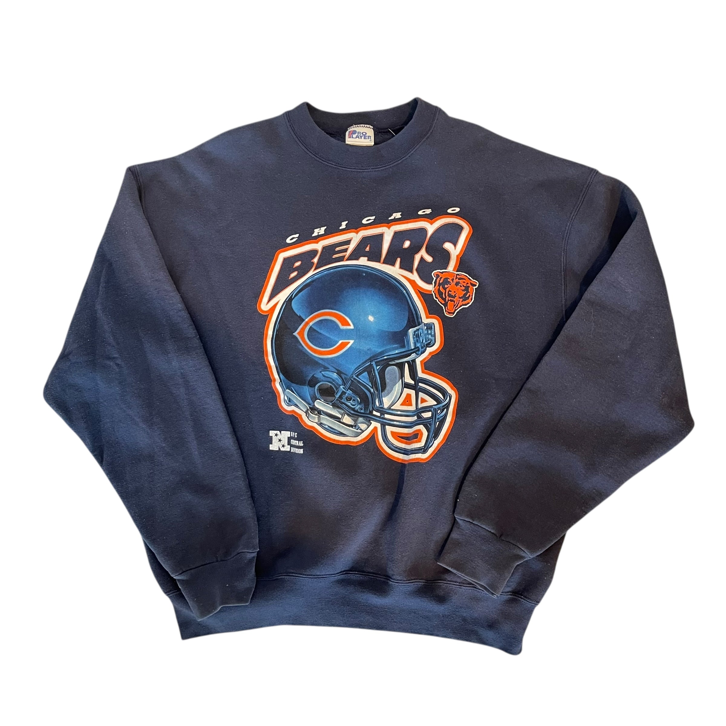 Vintage 90s Chicago Bears Pro Player Graphic Sweatshirt
