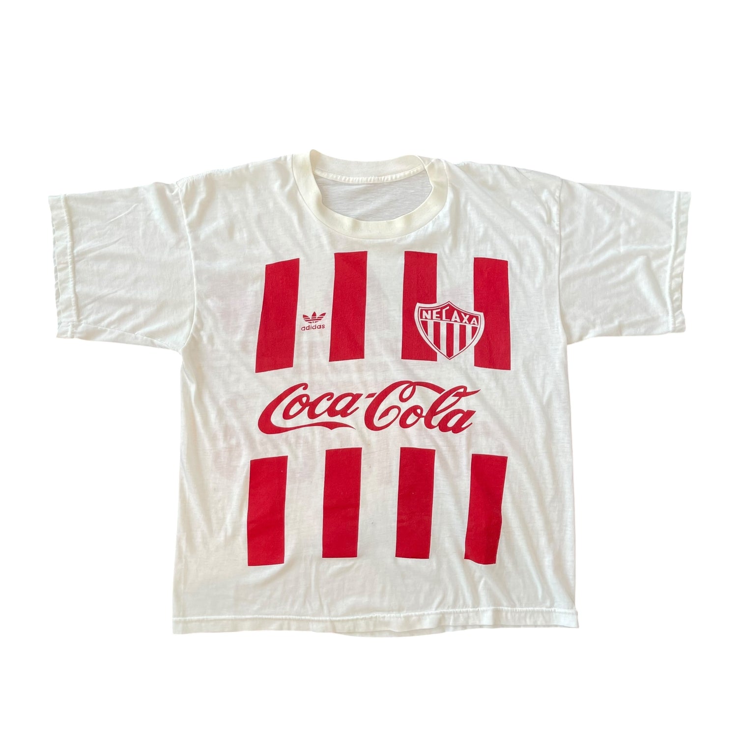 Vintage 1997 Club Necaxa Jersey Style T-Shirt