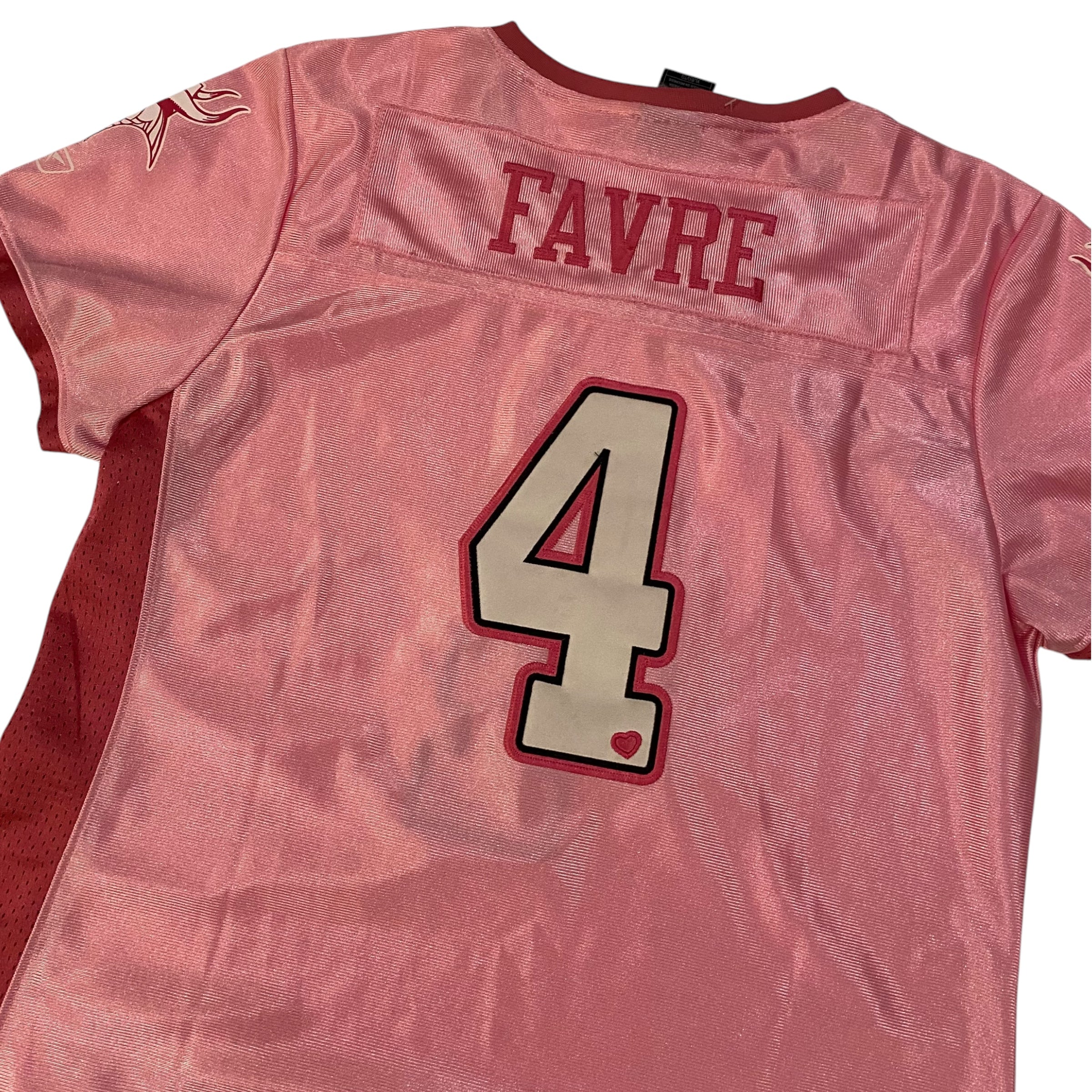 Y2k Minnesota Vikings Brett Farve Breast Cancer Awareness Jersey