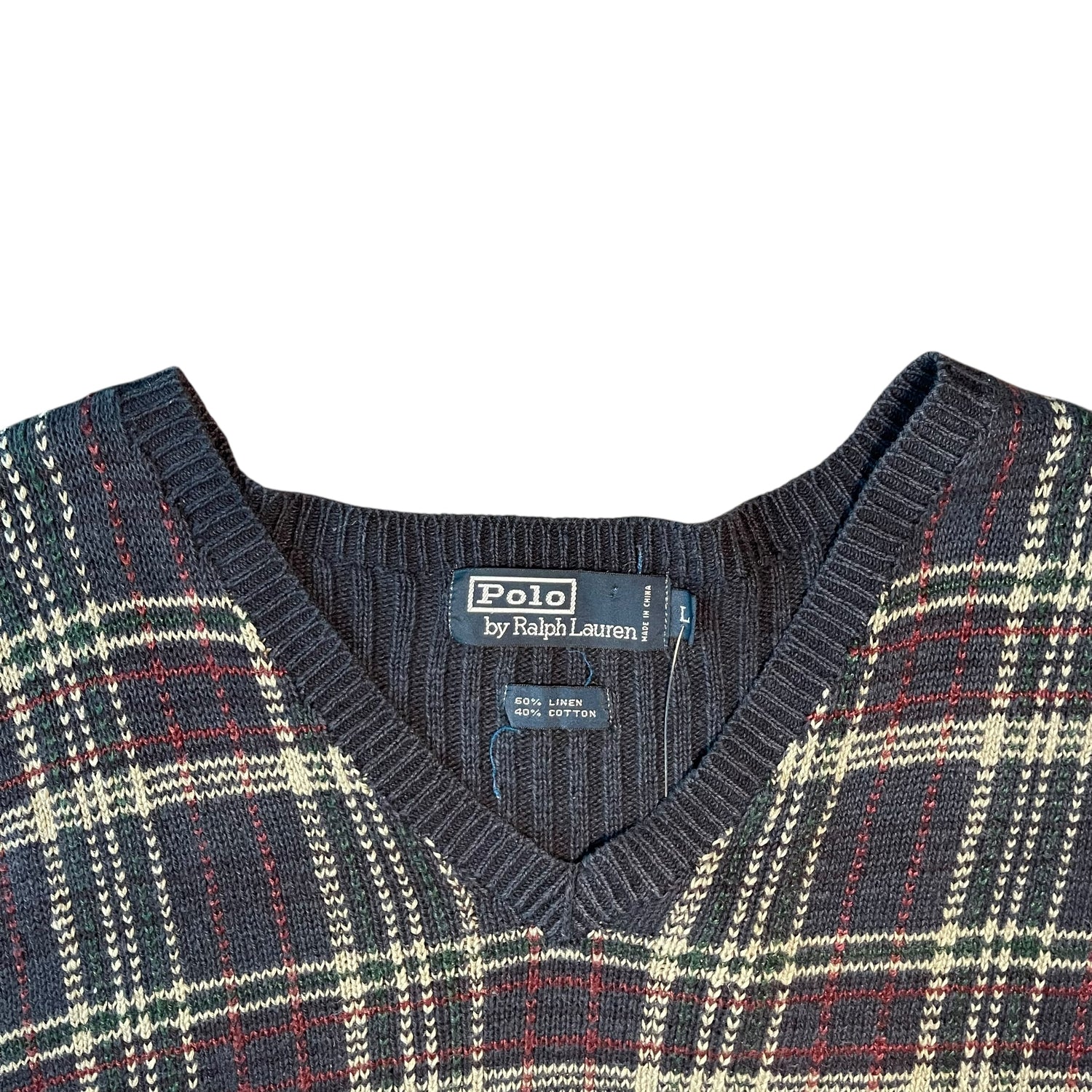 Vintage Y2K Knit Polo Ralph Lauren Sweater Vest
