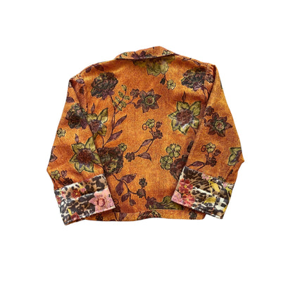 Vintage Reversable Floral Tapestry Jacket