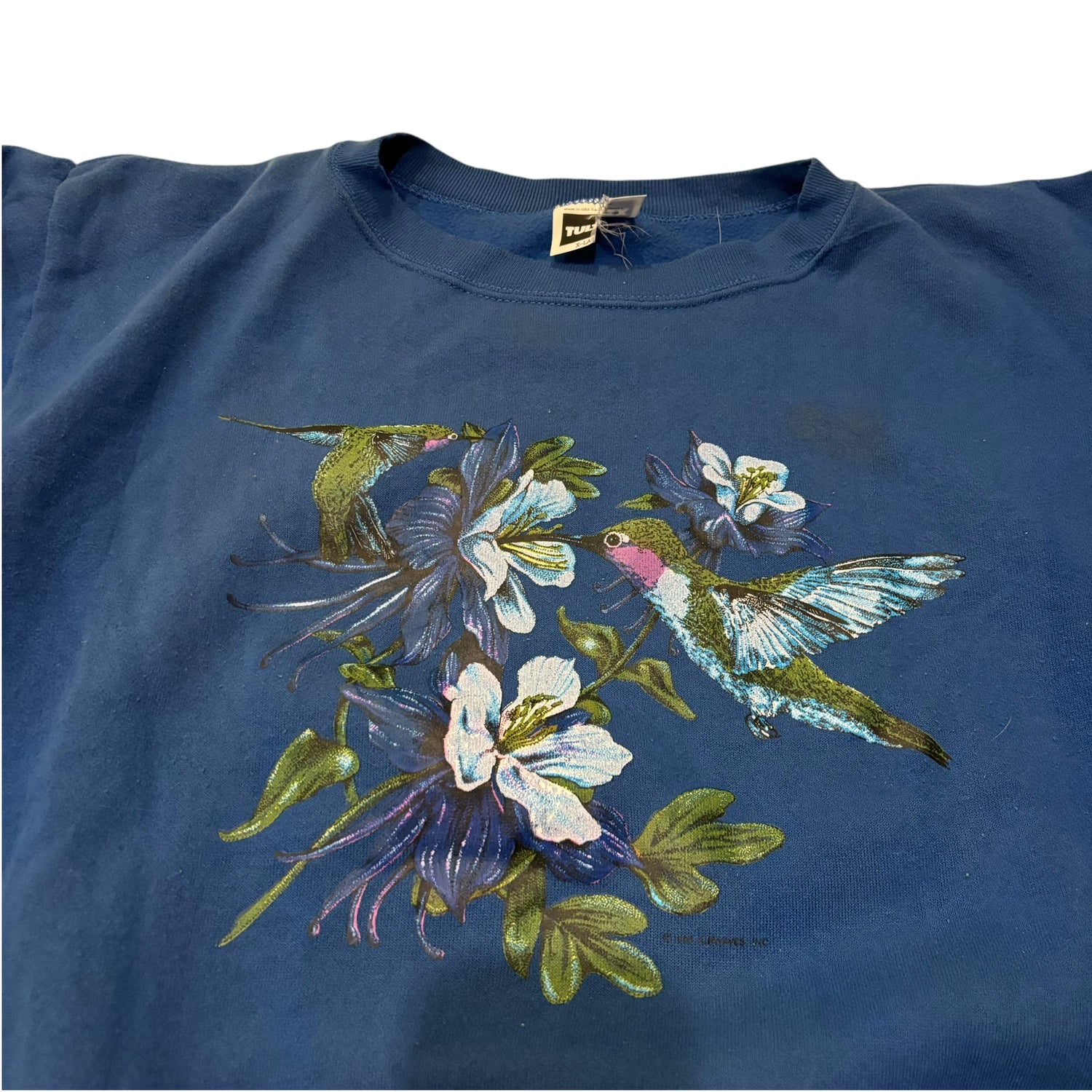 1990 Hummingbird Graphic Crewneck