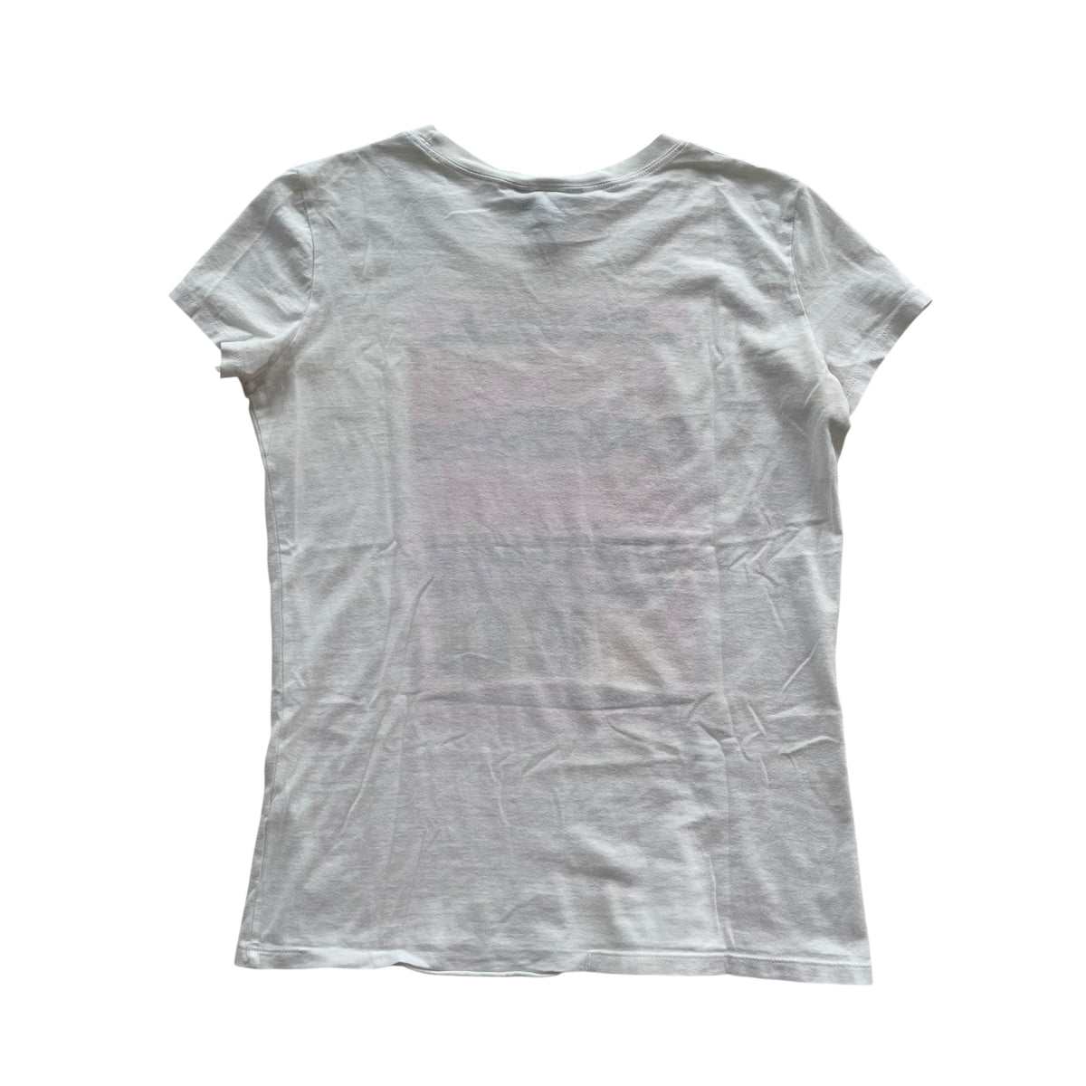 Vintage Y2K Hollister Co. Femme Graphic T-Shirt (White)