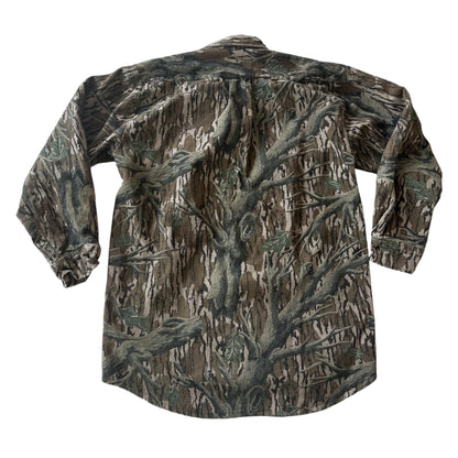 Vintage Camo Long Sleeve Button Up