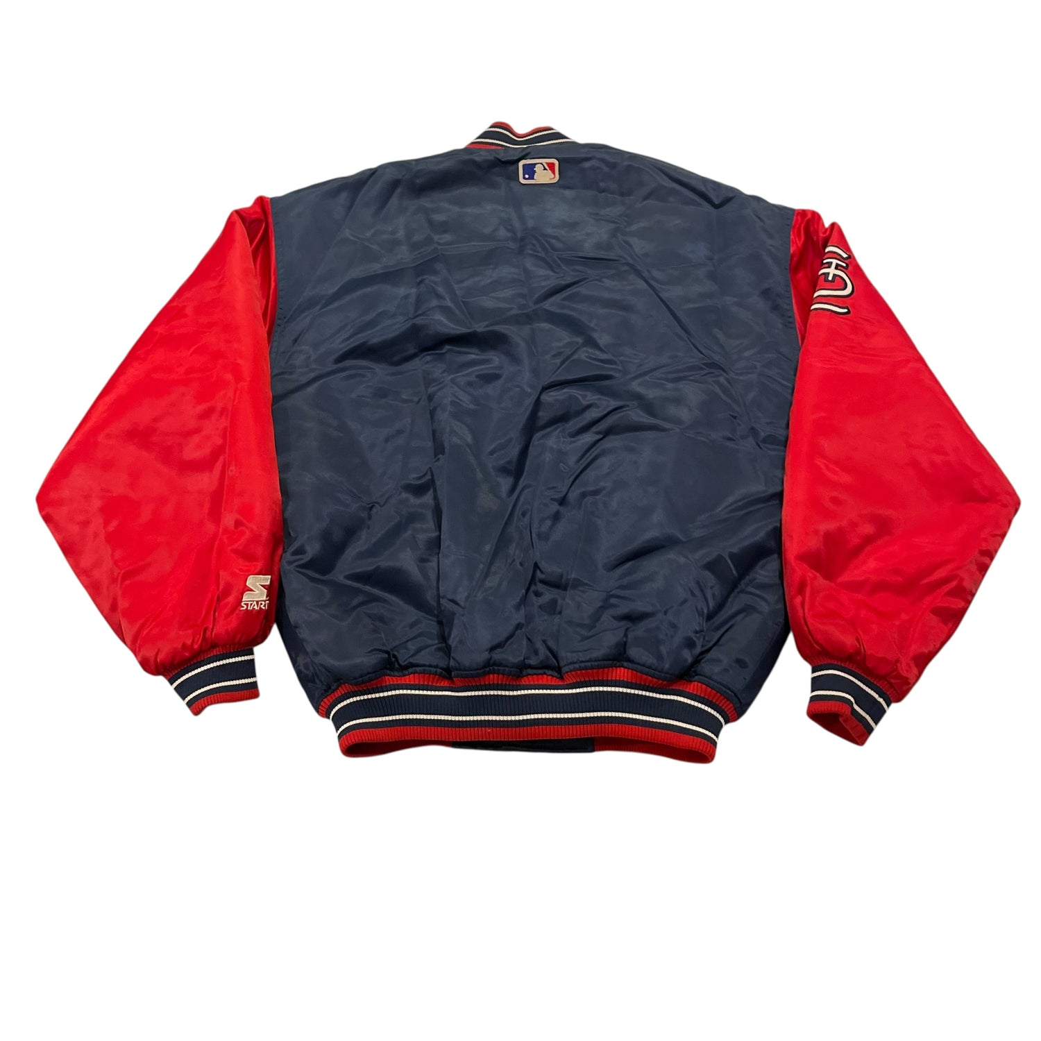 Vintage Starter Arizona Cardinals Satin Bomber Jacket