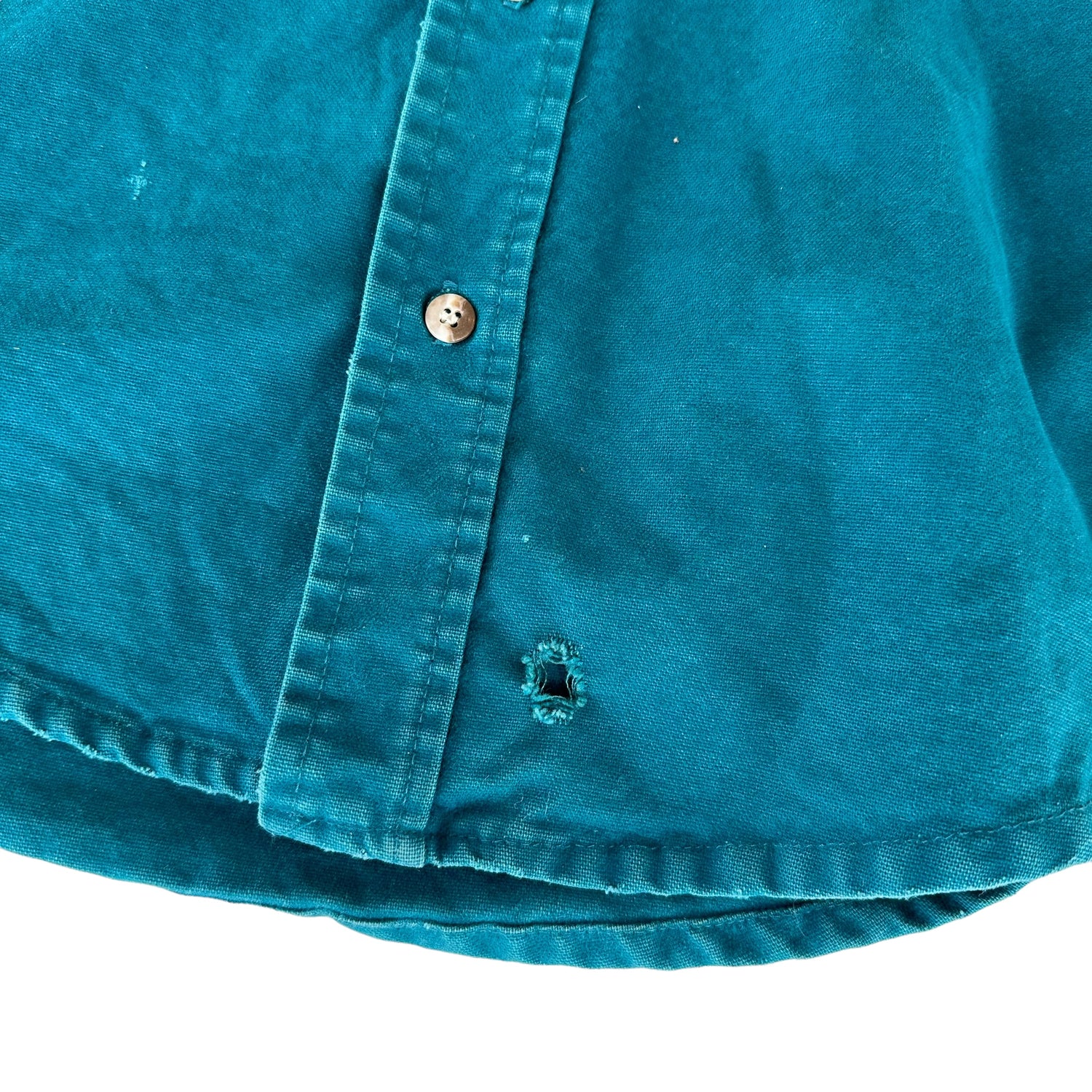 Teal Deerskin Flannel