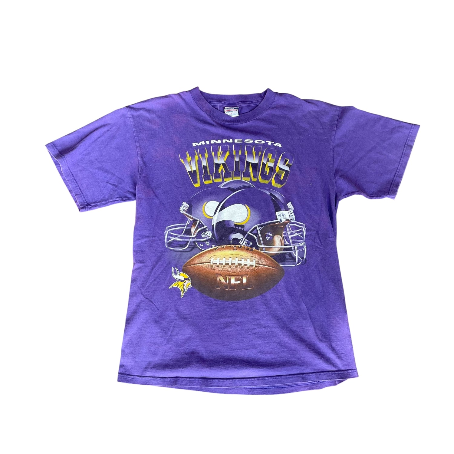Vintage Minnesota Vikings 3D Graphic T-Shirt