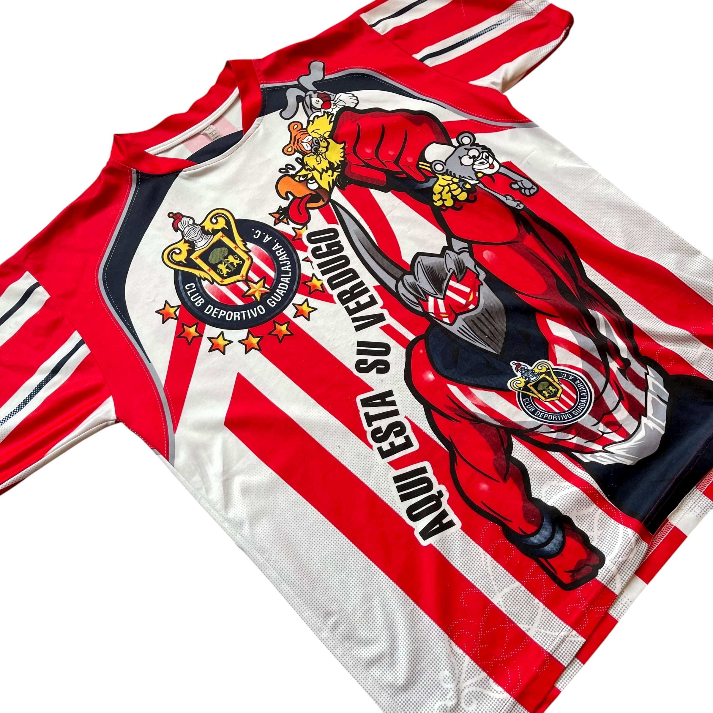 Vintage Chivas de Guadalajara Caricature Jersey