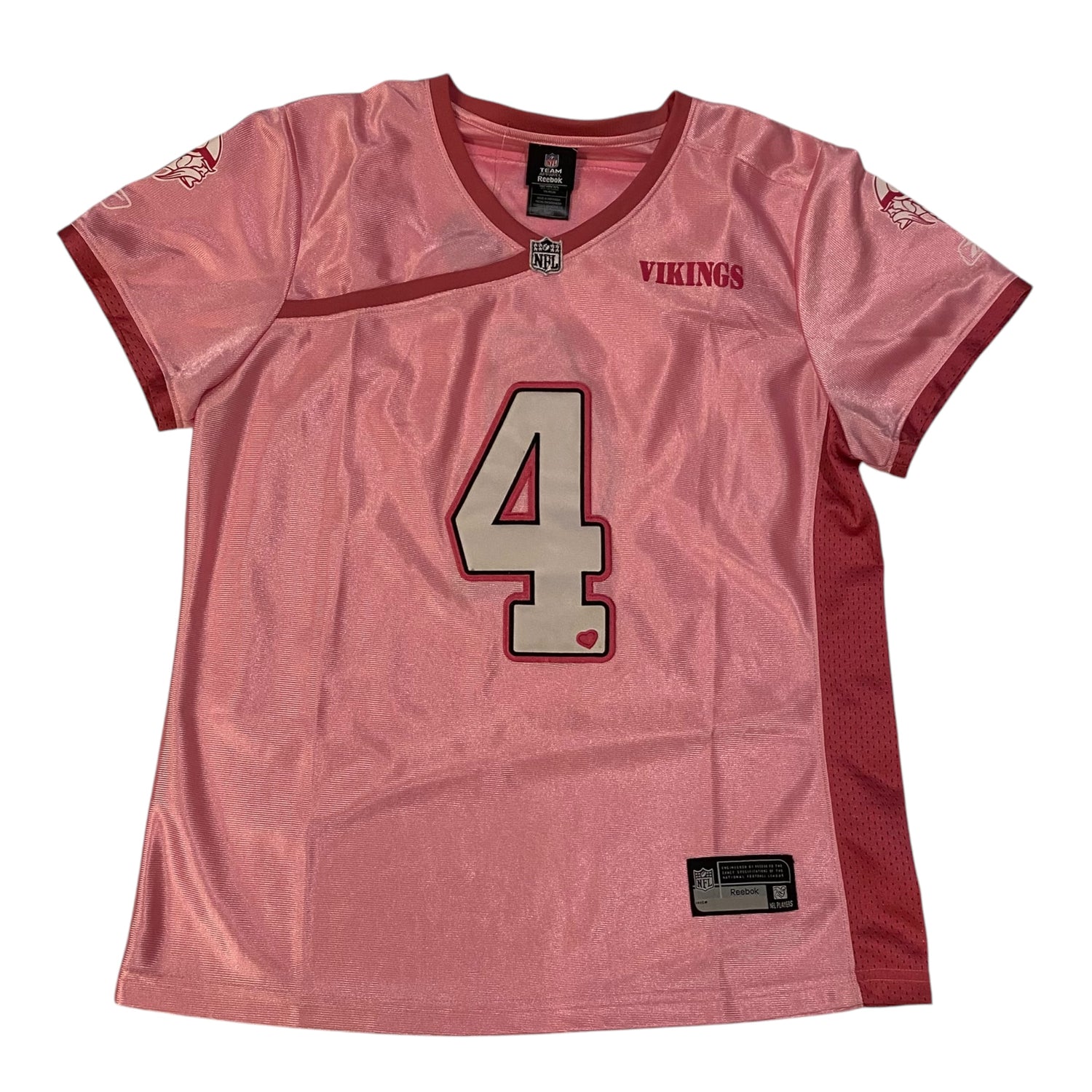 Y2k Minnesota Vikings Brett Farve Breast Cancer Awareness Jersey