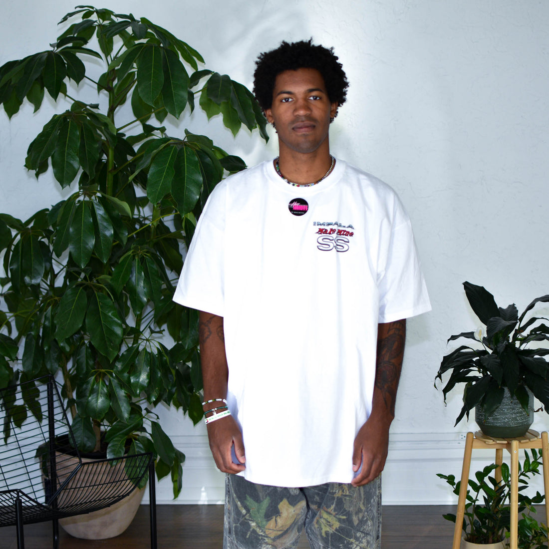 Vintage Deadstock Chevy Impala Graphic Car T-Shirt