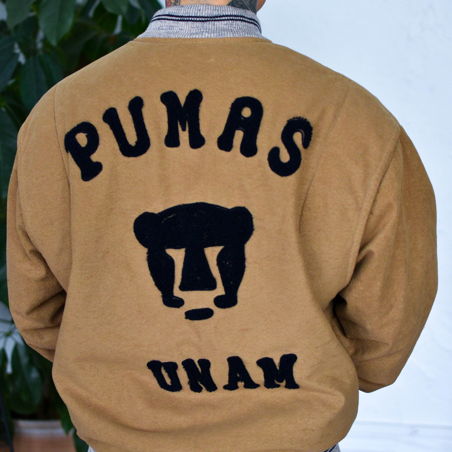 Vintage Pumas UNAM Varsity Jacket