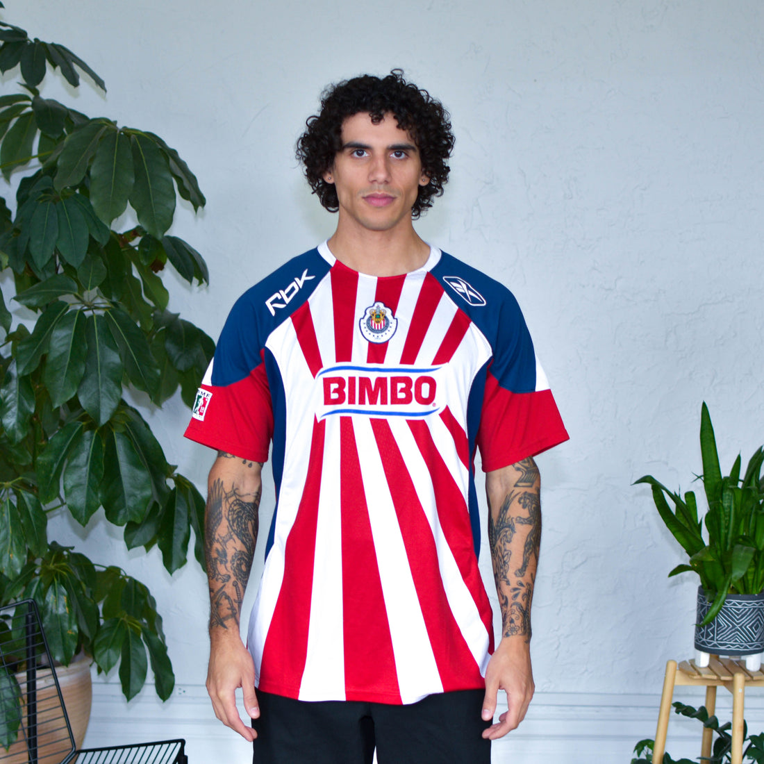 Vintage 2008-09 Chivas de Guadalajara Reebok Home Jersey