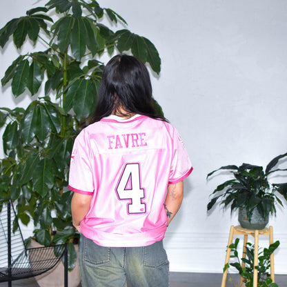 Y2k Minnesota Vikings Brett Farve Breast Cancer Awareness Jersey