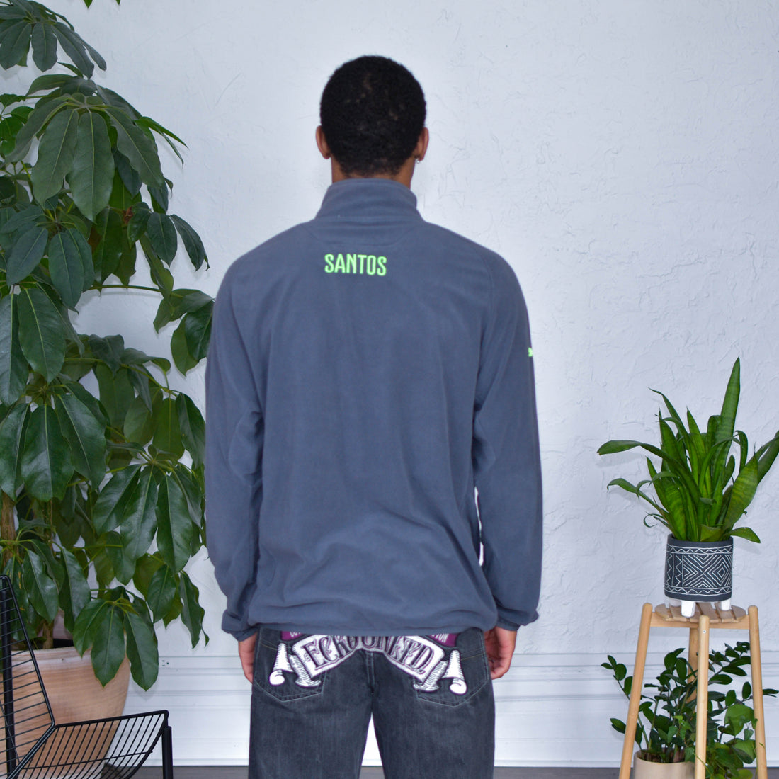 Vintage Santos Laguna Quarter-Zip Fleece