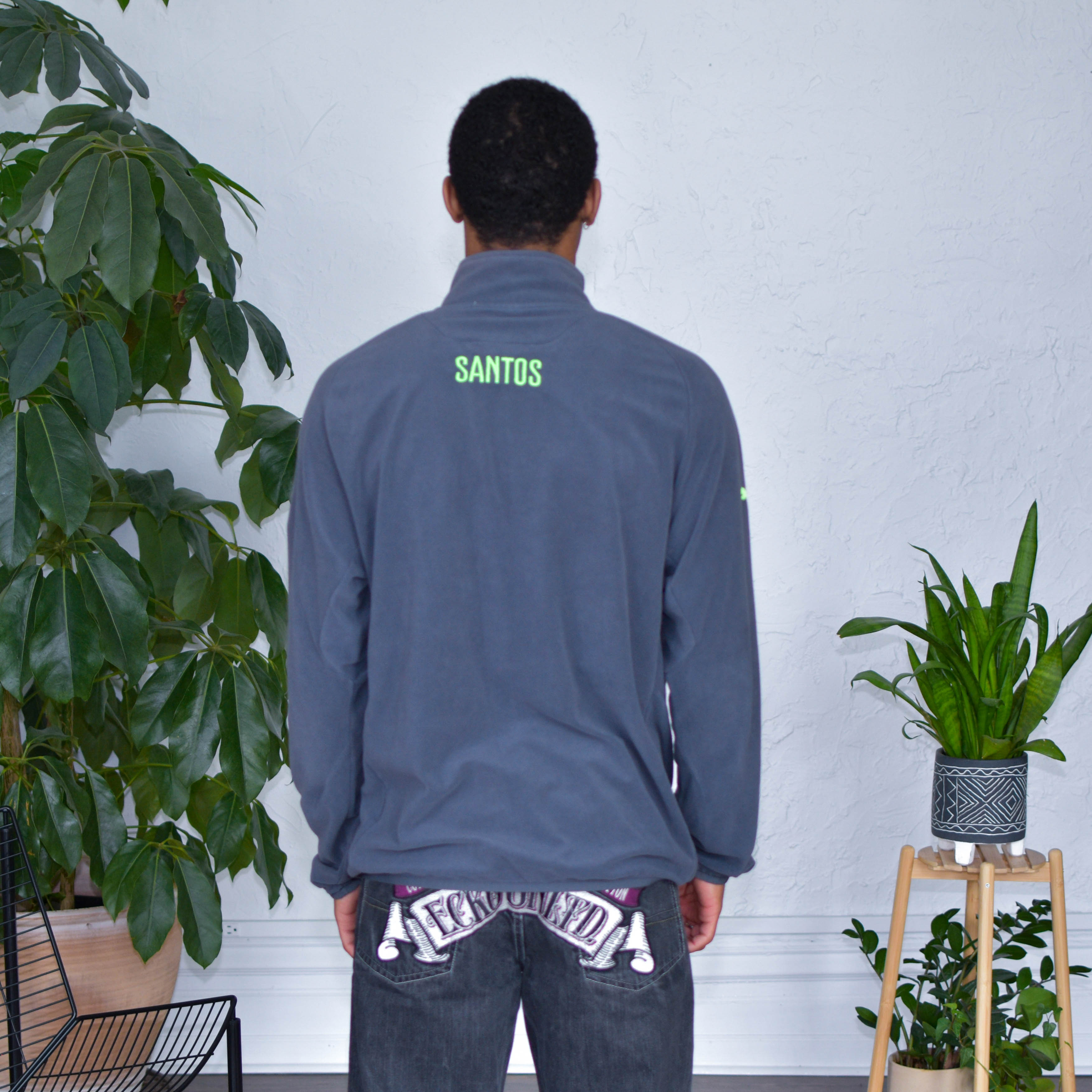 Vintage Santos Laguna Quarter-Zip Fleece