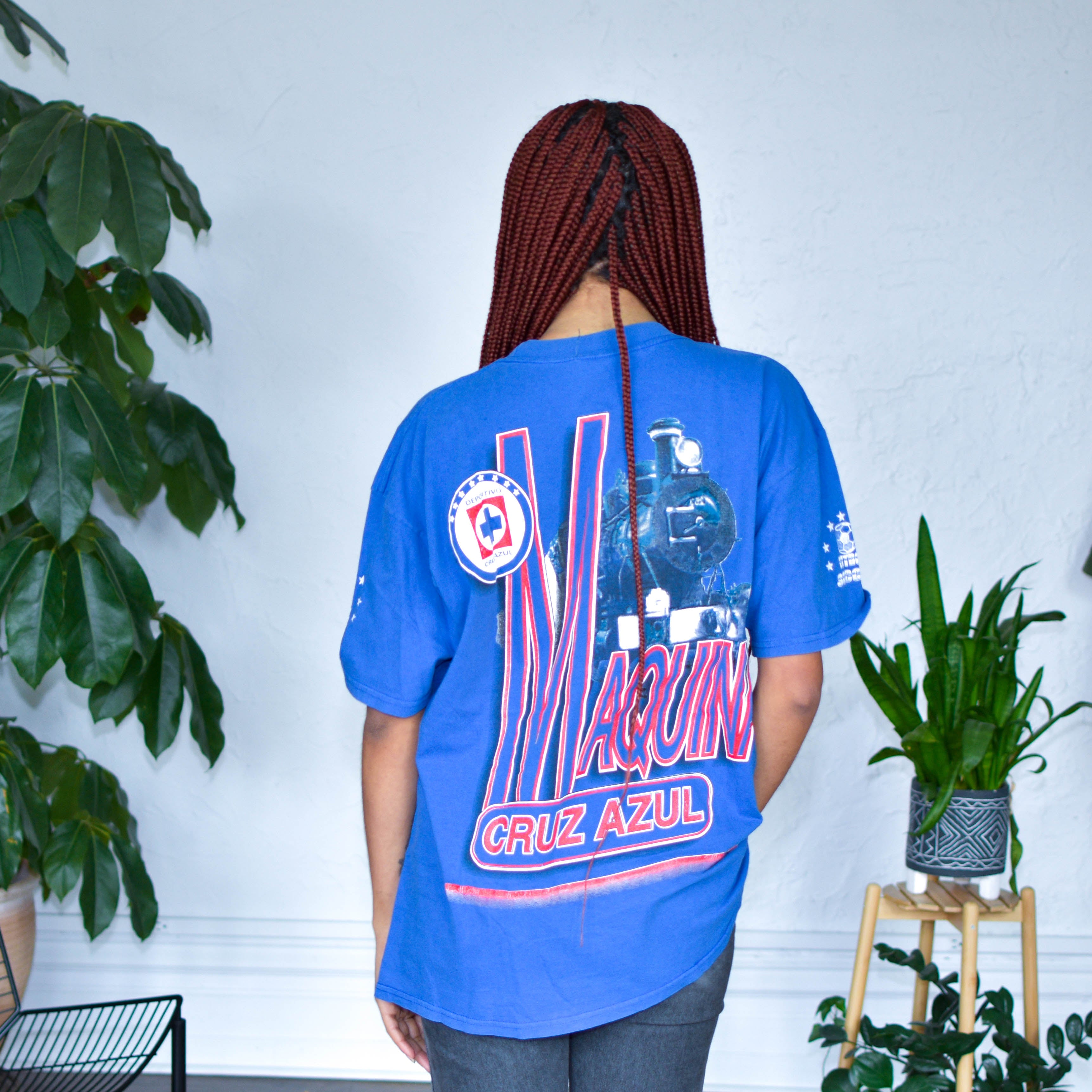 Vintage Cruz Azul &quot;La Maquina&quot; AOP T-Shirt